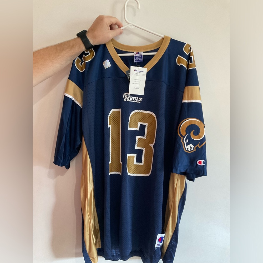 Vintage St. Louis Rams Warner Jersey